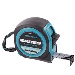 Рулетка GROSS "Komfortabel", 10 м x 25 мм