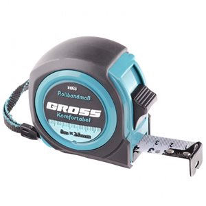 Рулетка GROSS "Komfortabel", 8 м x 25 мм