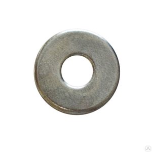 Шайба ЗУБР кузовная DIN 9021, оцинкованная, M4, ТФ6, 50 шт.