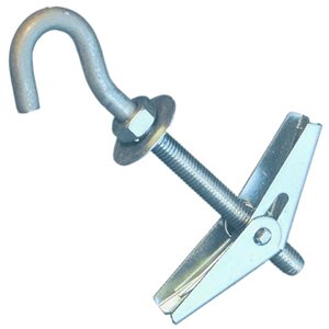 Складной пружинный дюбель с крючком М6х100 (1шт)