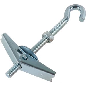 Складной пружинный дюбель с крючком М8х120 (1шт)