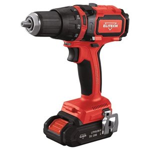 Аккумуляторный шуруповерт Elitech ДА 18СЛК2, 2 Ач
