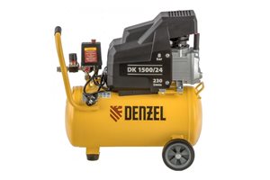 Компрессор воздушный DK1500/24,Х-PRO 1,5 кВт, 230 л/мин, 24 л// Denzel