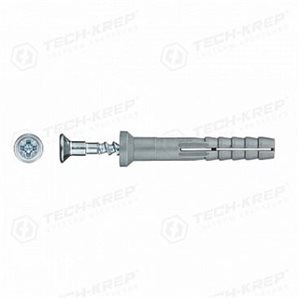 Дюбель-гвоздь 10х140 SM-L "Tech-KREP" с потайным бортиком
