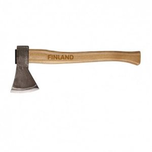 Топор кованый Finland 1250г с деревянным топорищем