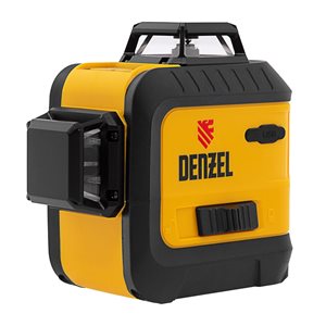 Лазерный уровень DENZEL LX360-3 GREEN, 30м, резьба 5/8"