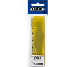 Лезвие OLFA для ножа CK-1, 18(35)х98х1мм, 2шт