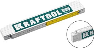 Метр складной KRAFTOOL PRO-90, деревянный, 2 м