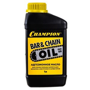 Масло Champion для смазки пильных цепей и шин, 1 л