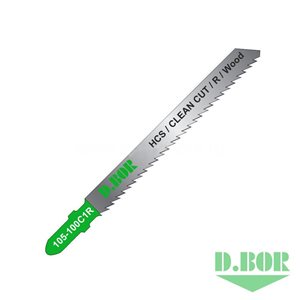 Пилка для лобзиков D.BOR 101 ВR 2,5х75x100 -упак 5шт.