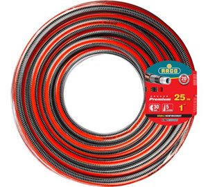 Шланг RACO Expert  поливочный, 30атм., армированный, 4-х слойный, 1"х25м