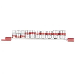 Набор торцевых головок Matrix 3/8", Spline, 10шт., 8-19мм 
