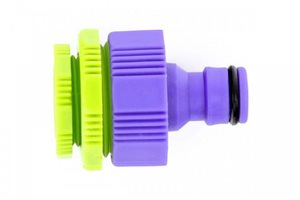 Адаптер Palisad пластмассовый, 1/2"-3/4"-1", внутренняя резьба