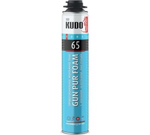 Пена монтажная KUDO HOME 65 проф всесезонная, 1000мл
