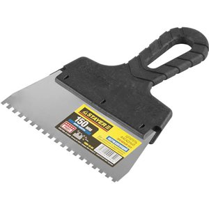 Шпатель STAYER "PROFESSIONAL" 150мм, зуб 8х8мм