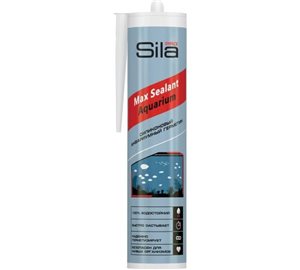 Герметик Sila PRO Max Sealant Aquarium аквариумный бесцветный, 290мл