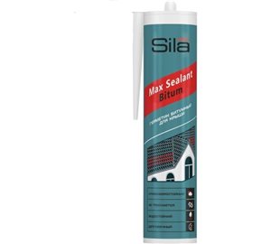 Герметик Sila PRO Sealant Bitum, битумный для крыши, 280мл