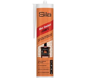 Герметик Sila PRO Max Sealant +1500° для печей, 290мл