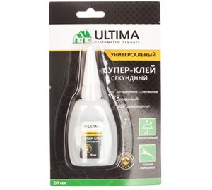Клей ULTIMA универсальный в тубе, 20 мл