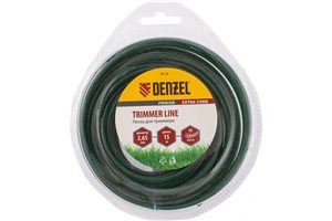 Леска для триммера двухкомпонентная круглая 2,65мм 15 м EXTRA CORD// Denzel