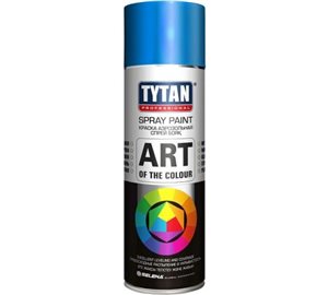 Краска TYTAN акриловая аэрозольная синяя, 400 мл