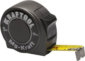 Рулетка KRAFTOOL MG-Kraft ударопрочная, 5м х 19мм