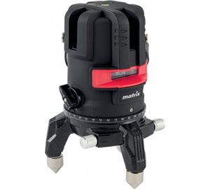 Лазерный уровень MATRIX ML05, 20м, ±0,3мм/1м, резьба 5/8"
