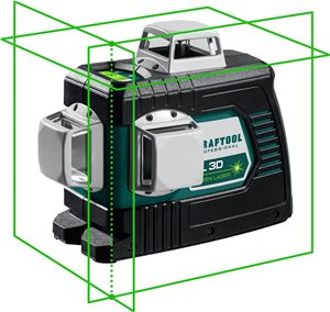 Лазерный нивелир KRAFTOOL LL 3D Green