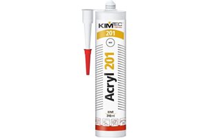 Герметик KIM TEC 201  акрил  белый, 310мл