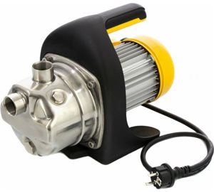 Насос садовый поверхностный GP1200Х, 1200 Вт, 4500 л/ч, подъем 46 м, нержавейка Denzel