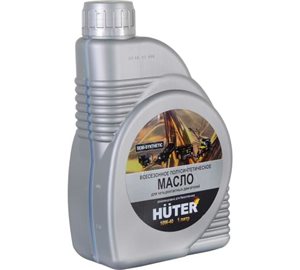 Масло Huter для 4-х тактных двигателей 10W-40, полусинтетическое, 1 л