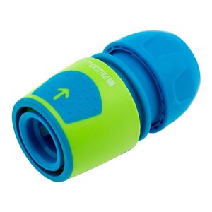 Соединитель быстросъемный Palisad Luxe для шланга 1/2-3/4", аквастоп