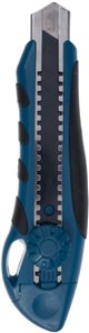 Нож Remocolor ELEGANT BLACK, 18 мм, винтовой фиксатор.