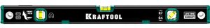 Уровень KRAFTOOL 800 мм, с зеркальнный угломер,усиленный профиль, магнитный