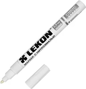 Маркер LEKON Standart (011902) белый