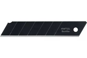 Лезвие KRAFTOOL BLACK MAX 25мм,сегментированное,упак.5шт,