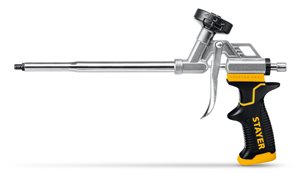 Пистолет STAYER «PROFESSIONAL» PROGun для монтажной пены, металлический корпус (арт. 06861)