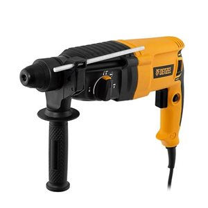 Перфоратор электрический Denzel RHH-800-26, SDS-plus, 800 Вт, 3 Дж, 3+1 режима (арт. 26607)