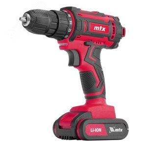 Дрель-шуруповерт аккумуляторная MTX CDQ-20, 20 В, 40 Нм, Li-Ion, 2 Ач (арт. 26186)