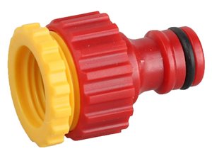 Адаптер GRINDA внешний, из ударопрочной пластмассы, 1/2-3/4"