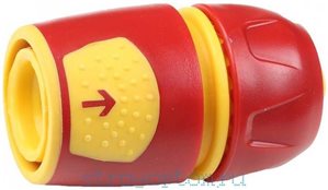 Соединитель GRINDA универсальный с автостопом, 1/2"-3/4"