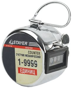 Счетчик STAYER "MASTER" механический, 1 - 9999 единиц