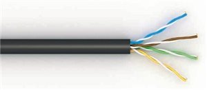 Кабель сетевой FTP  4PR  24AWG  CAT5e + 2x0,75  OptimLAN