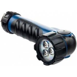 Фонарь светодиодный, противоударный, влагозащищённый,  3 ярких Led, 2хLR20// Stern