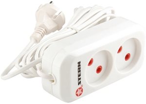 Удлинитель MIRAX на катушке, ПВС 3 х 2.5 мм2, 4 гнезда, 3500Вт, 50м