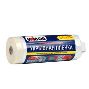 Пленка UNIBOB укрывная, 1,1 х 33м.