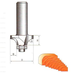 Фреза  GLOBUS 1017 r6