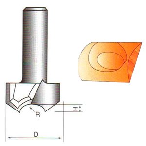 Фреза  GLOBUS 1026 r10