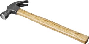 Молоток-гвоздодер STAYER с деревянной рукояткой, 225г