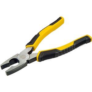 Плоскогубцы STANLEY control-grip комбинированные, 180мм